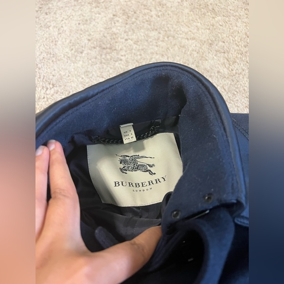 Burberry wool trench coat usa small medium - Picture 12 of 15